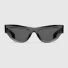 Gucci Cat Eye Sunglasses In Black