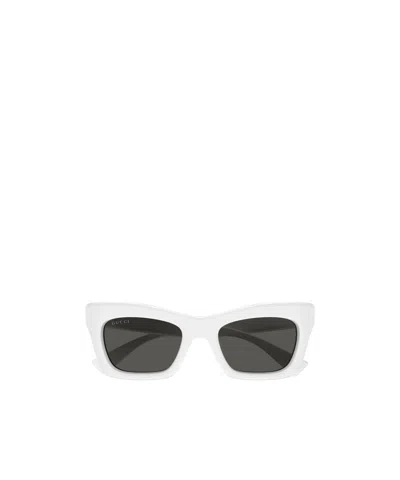 GUCCI GUCCI EYEWEAR SPECIALIZED FIT RECTANGULAR-FRAME SUNGLASSES