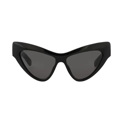 Pre-owned Gucci Cat Eye Sunglasses 'black/grey' | Women's Size Onesize