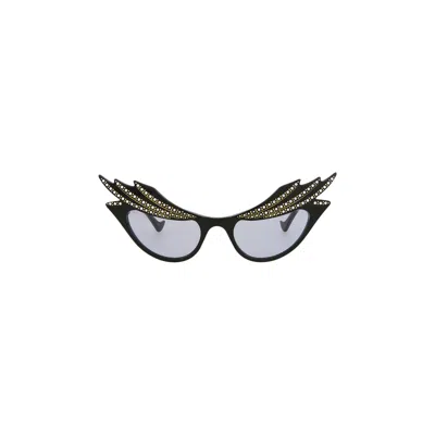 Pre-owned Gucci Cat Eye Sunglasses 'black/violet'