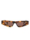 Gucci Cat-eye Sunglasses In Braun