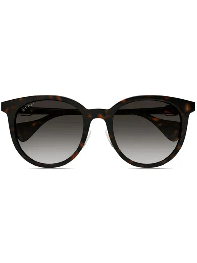 Gucci Cat-eye Sunglasses In Brown