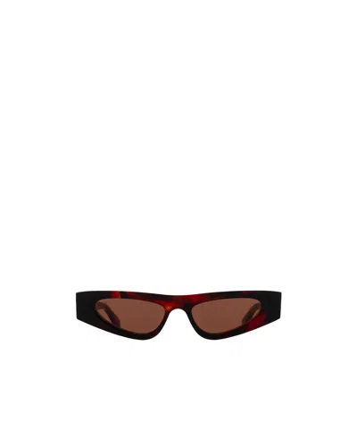 GUCCI GUCCI EYEWEAR CAT EYE FRAME SUNGLASSES