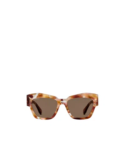 Gucci Cat-eye Sunglasses In Brown