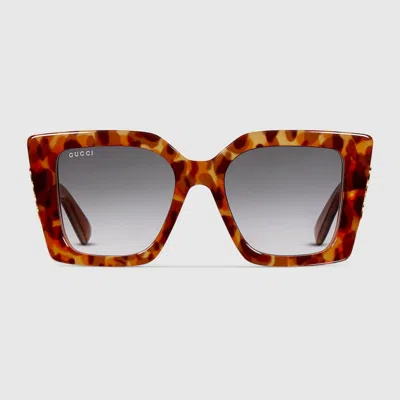Gucci Cat-eye Sunglasses In Brown