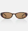 Gucci Cat-eye Sunglasses In Brown