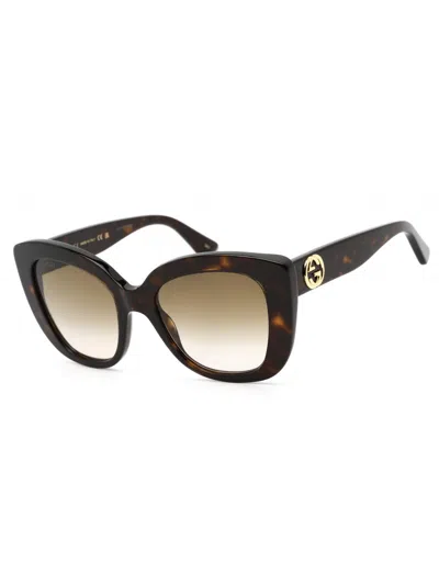 Gucci Cat Eye Sunglasses For Women In Brown