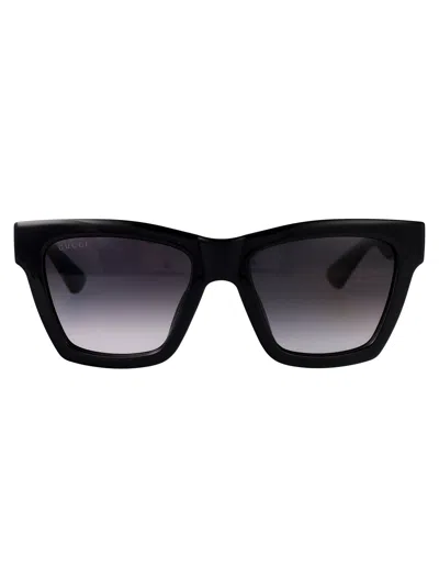 Gucci Gg1714s Sunglasses In Black-black-grey