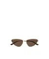 Gucci Cat-eye Sunglasses In Green