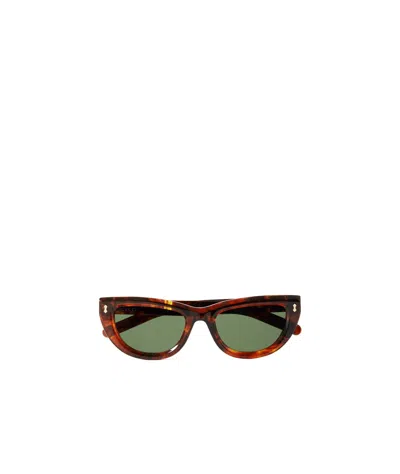 Gucci Cat-eye Sunglasses In Green