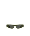 Gucci Cat-eye Frame Sunglasses In Green