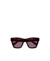 Gucci Cat-eye Gradient Plastic Sunglasses In Havana