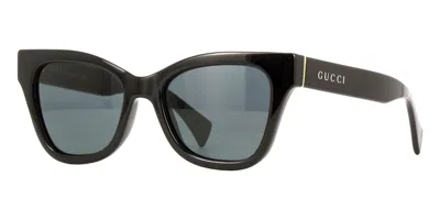 Pre-owned Gucci Cat Eye Sunglasses In Black (gg1133s/001)
