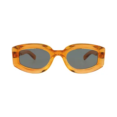 Pre-owned Gucci Cat Eye Sunglasses 'orange/grey' | Women's Size Onesize