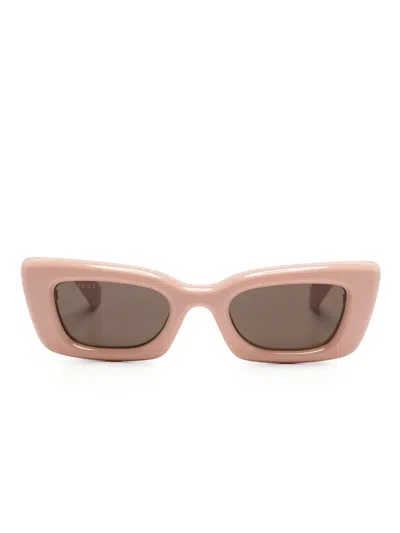 Gucci Cat-eye Sunglasses In Pink