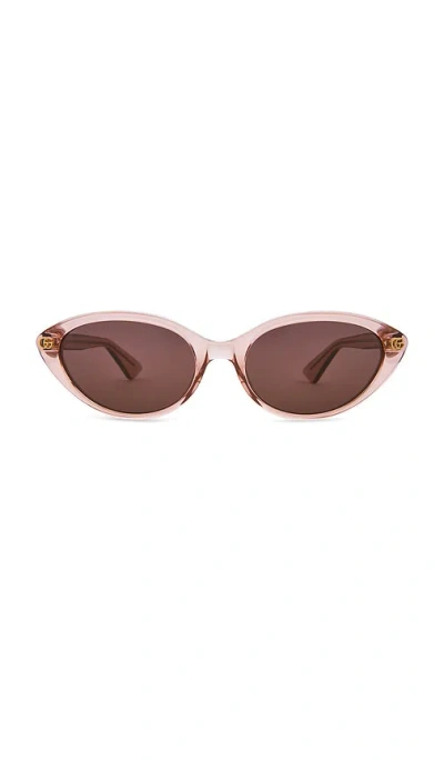 Gucci Cat Eye Sunglasses In Pink
