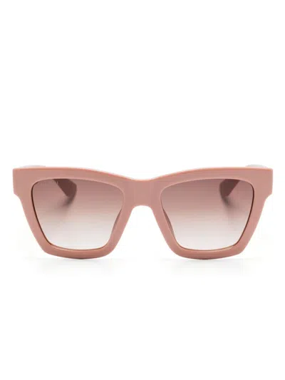 Gucci Cat-eye Sunglasses In Pink