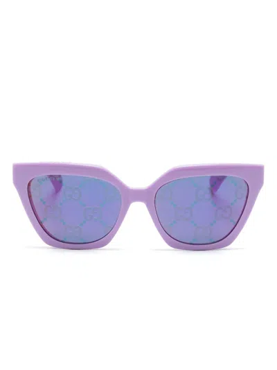 Gucci Cat-eye Sunglasses In Purple
