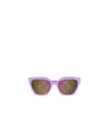 Gucci Gg1542s Linea Gg Logo Eyeglasses In Purple