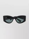 Gucci Cat Eye Sunglasses Thick Frame In Black