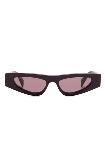 Gucci Cat-eye Sunglasses In Violett