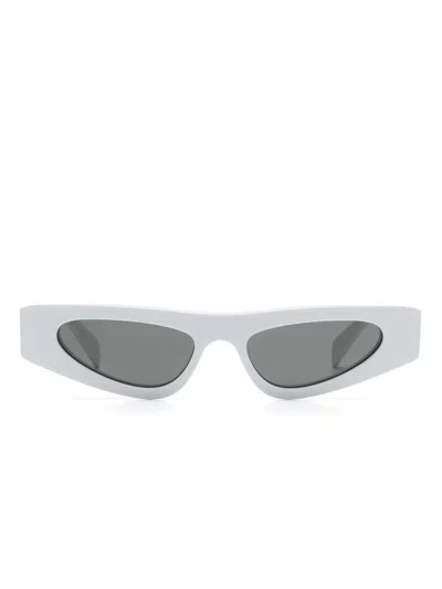 Gucci Cat-eye Sunglasses In Weiss