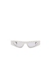 Gucci Cat Eye-frame Sunglasses In White