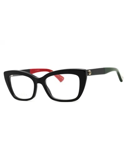 Gucci Cat Eye Women's Eyeglasses - Gg0165on Style In Black