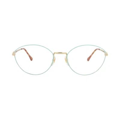 Pre-owned Gucci Cat Eye-frame Metal Optical Frames 'gold/transparent' | Women's Size Onesize