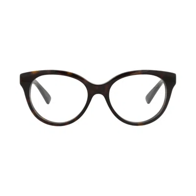 Pre-owned Gucci Cat Eye-frame Recycled Acetate Optical Frames 'havana/transparent' | Brown | Women's Size Ones