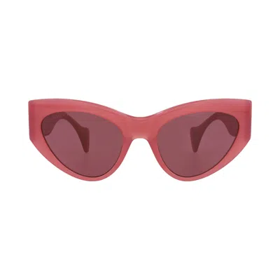 Pre-owned Gucci Cat Eye-frame Recycled Acetate Sunglasses 'pink/violet' | Women's Size Onesize
