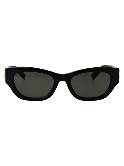 Gucci Cat Eye Sunglasses Gg1954 Sa 001 In Black