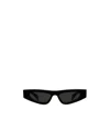 Gucci Cat Glasses Frame Sunglasses In Black