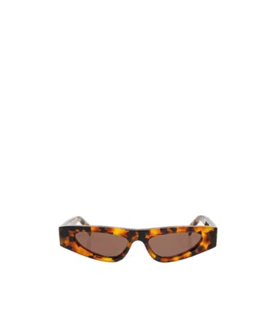 Gucci Cat Glasses Frame Sunglasses In Brown