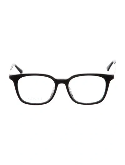 Pre-owned Gucci Cat-eye Eyeglasses In Black