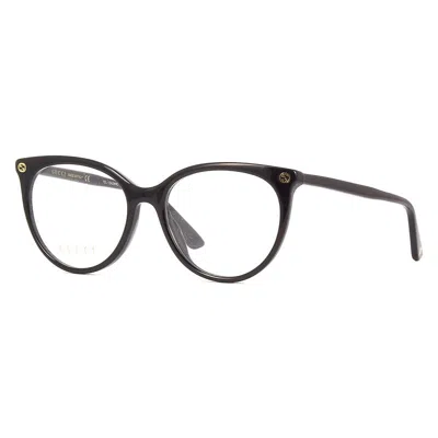 Gucci Cat-eye Eyeglasses With Clear Demo Lenses In Black