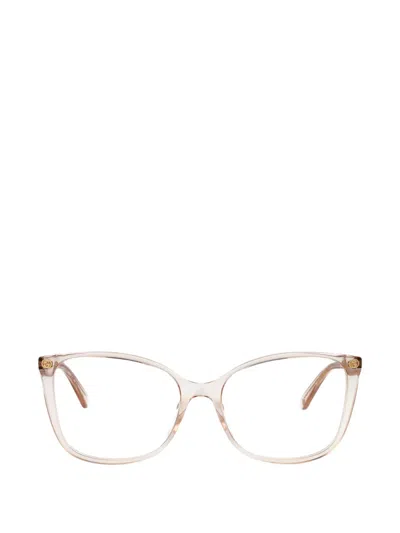 Gucci Cat-eye Frame Glasses In Gray