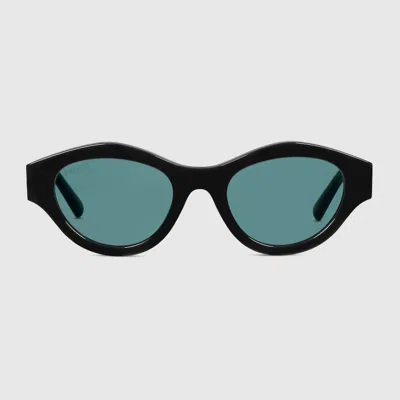 Gucci Cat-eye Frame Sunglasses In Black