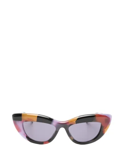 Gucci Cat-eye Frame Sunglasses In Brown