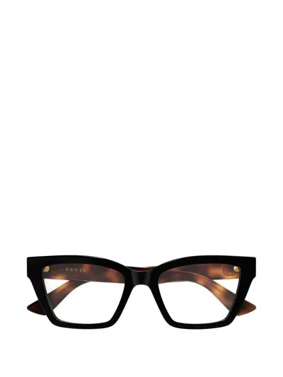 Gucci Cat-eye Glasses In Black