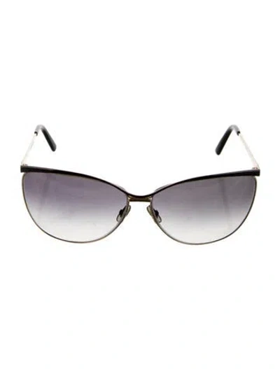 Pre-owned Gucci Cat-eye Gradient Sunglasses In Multi