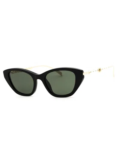 Gucci Cat-eye Mini Sunglasses - Modern Elegance In Black