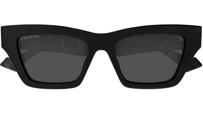 Gucci Double G Square-frame Sunglasses In Multi