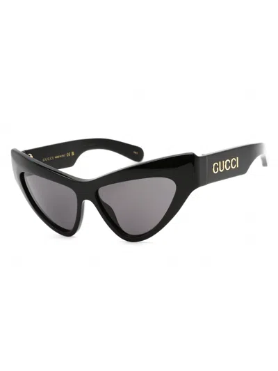 Gucci Cat-eye Sunglasses For Women - Gg1294s Design In Black