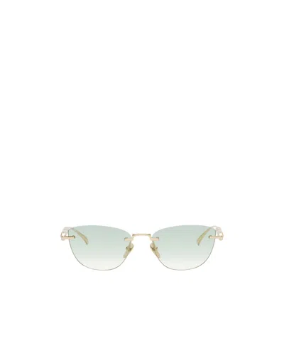 Gucci Cat-eye Sunglasses In Green