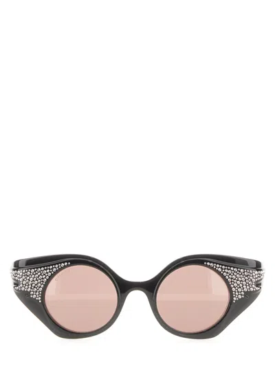 Gucci Cat-eye Sunglasses In Black