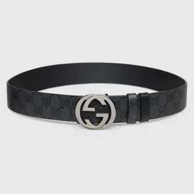 Gucci Ceinture Réversible Avec Boucle Gg In Yellow