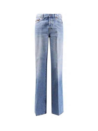 Gucci Certified Cotton Jeans In Blue