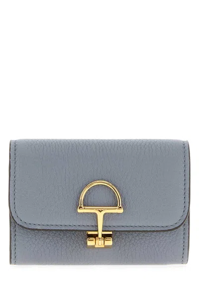 Gucci Cerulean Blue Leather Coin Purse