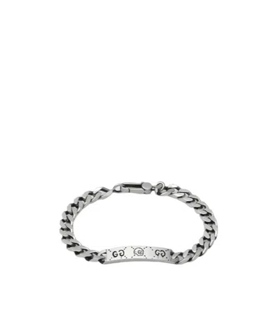 Gucci Chain Bracelet In Gray